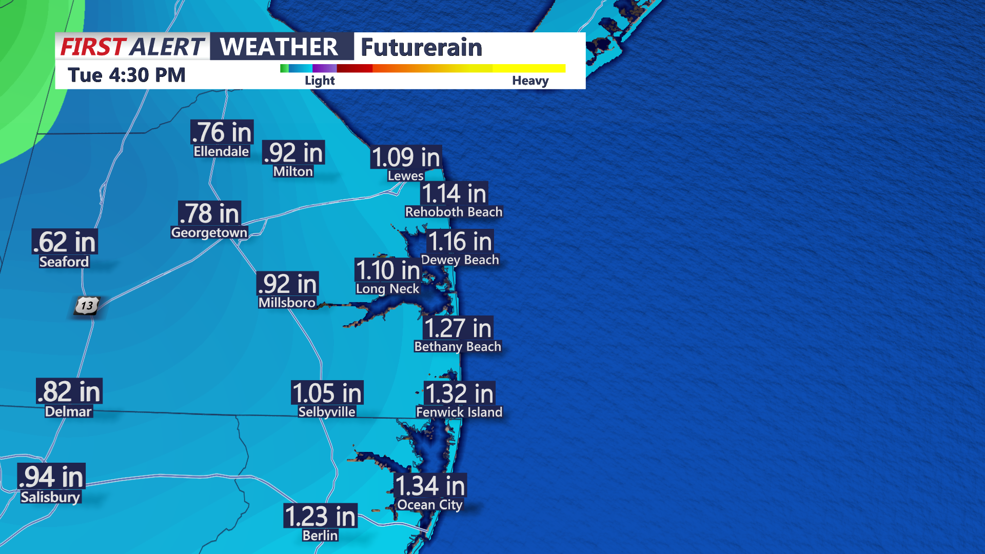 RAIN TOTALS